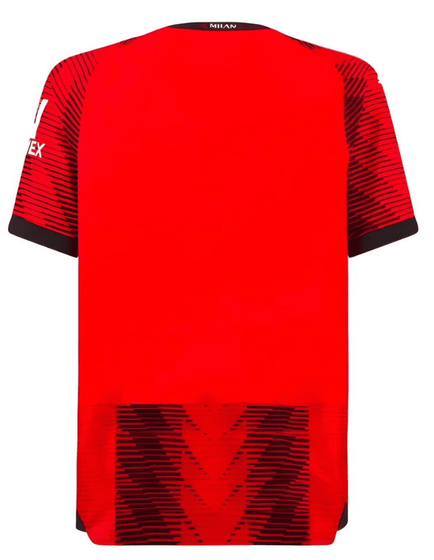 AC Milan 23/24 Men's Football Authentic Puma Home Shirt | Medium