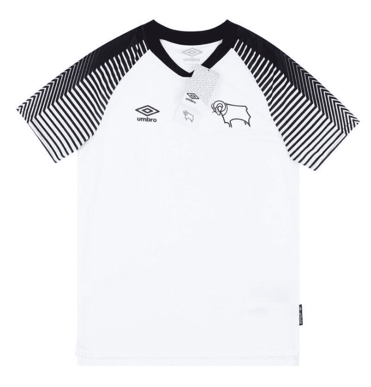 Derby County FC 19/20 Boys Football Home Shirt
