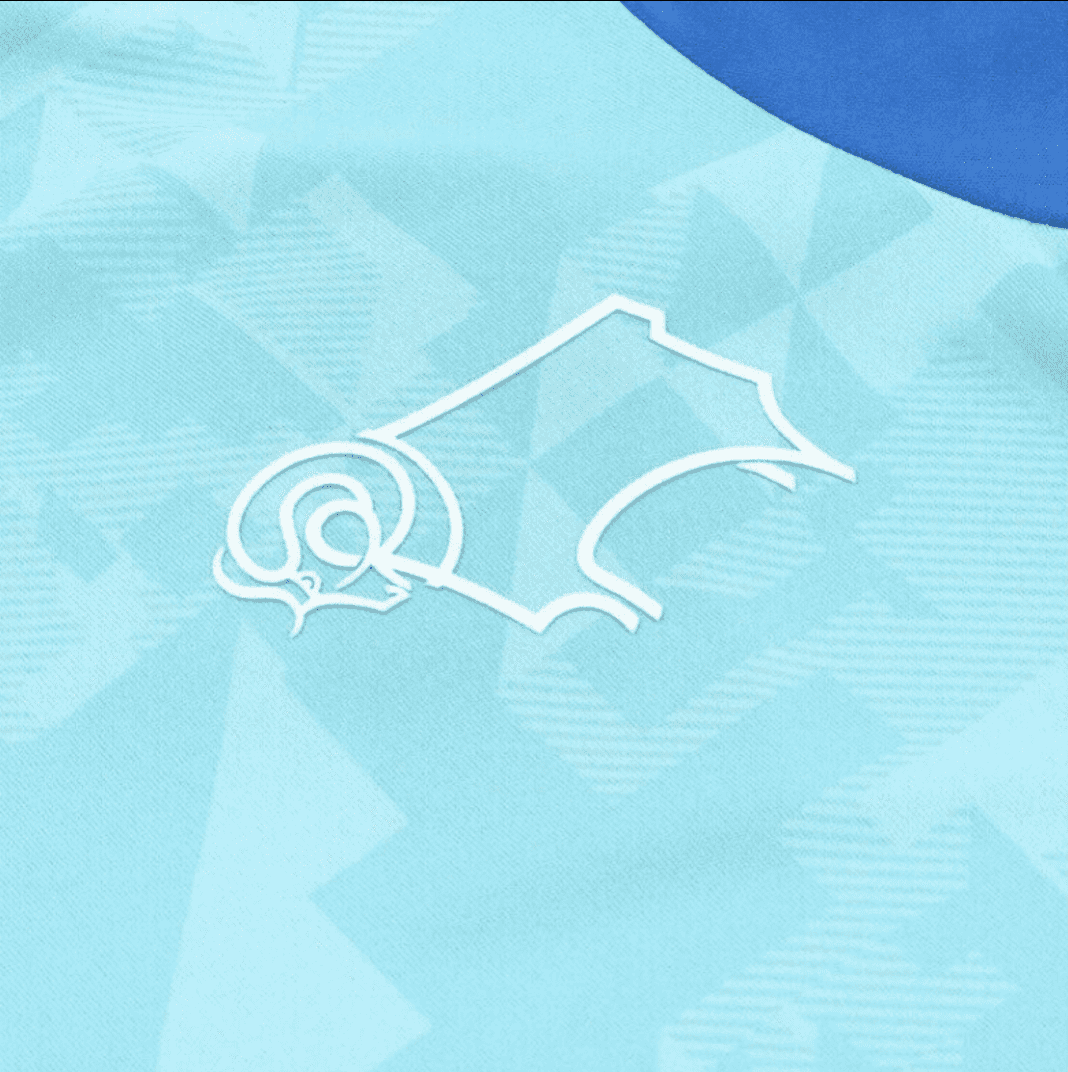 Derby County FC 19/20 Children Football Away Shirt