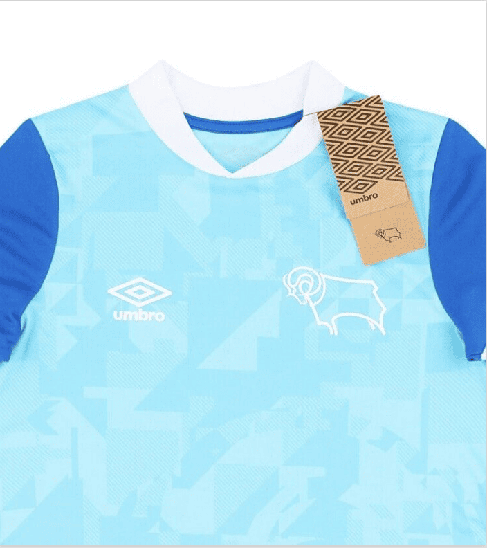 Derby County FC 19/20 Kids Football Away Shirt