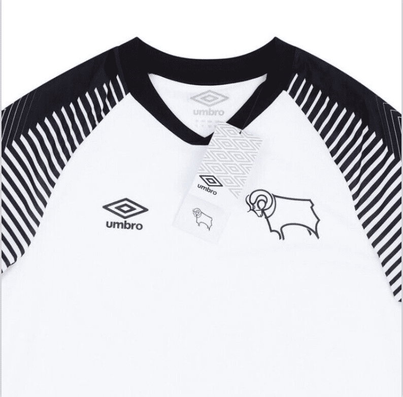 Derby County FC 19/20 Kids Football Home Shirt