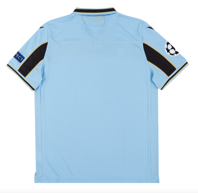 Lazio 20/21 Men's Football Macron Champions League Special Edition Home Shirt 2