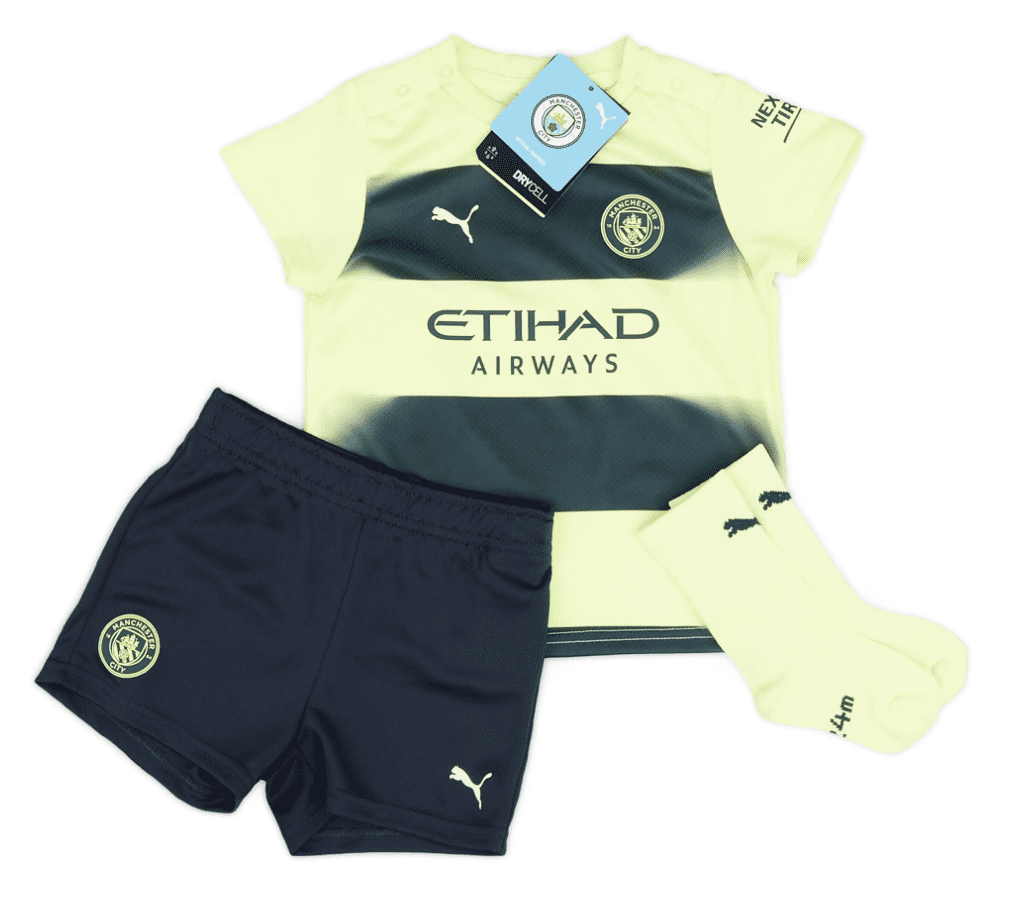 Manchester City FC 22/23 Baby Football Puma Third Kit