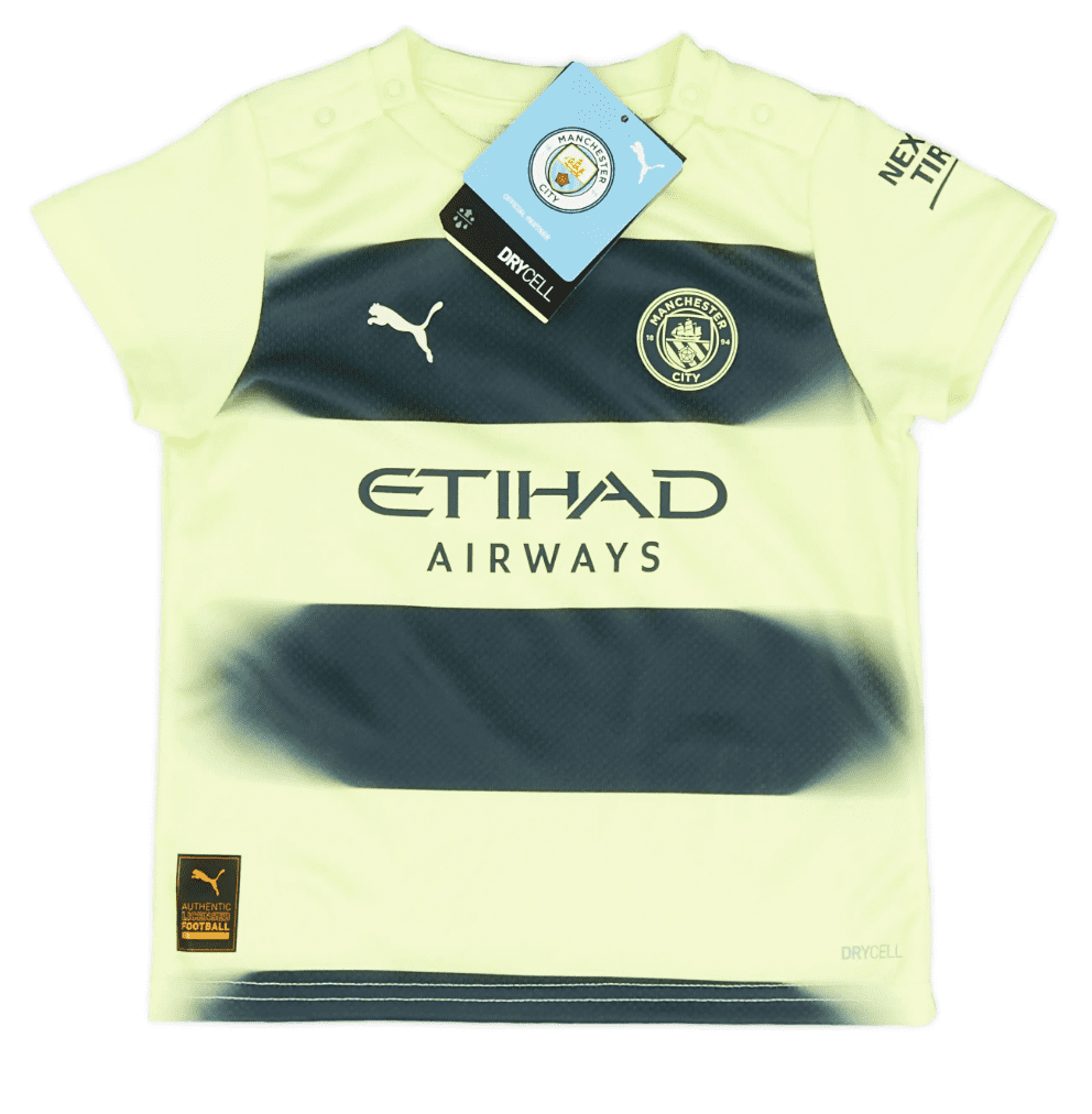 Manchester City FC 22/23 Baby Football Third Shirt