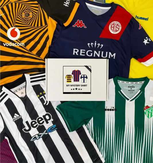 Women's Mystery Football Shirt Box with genuine football shirts