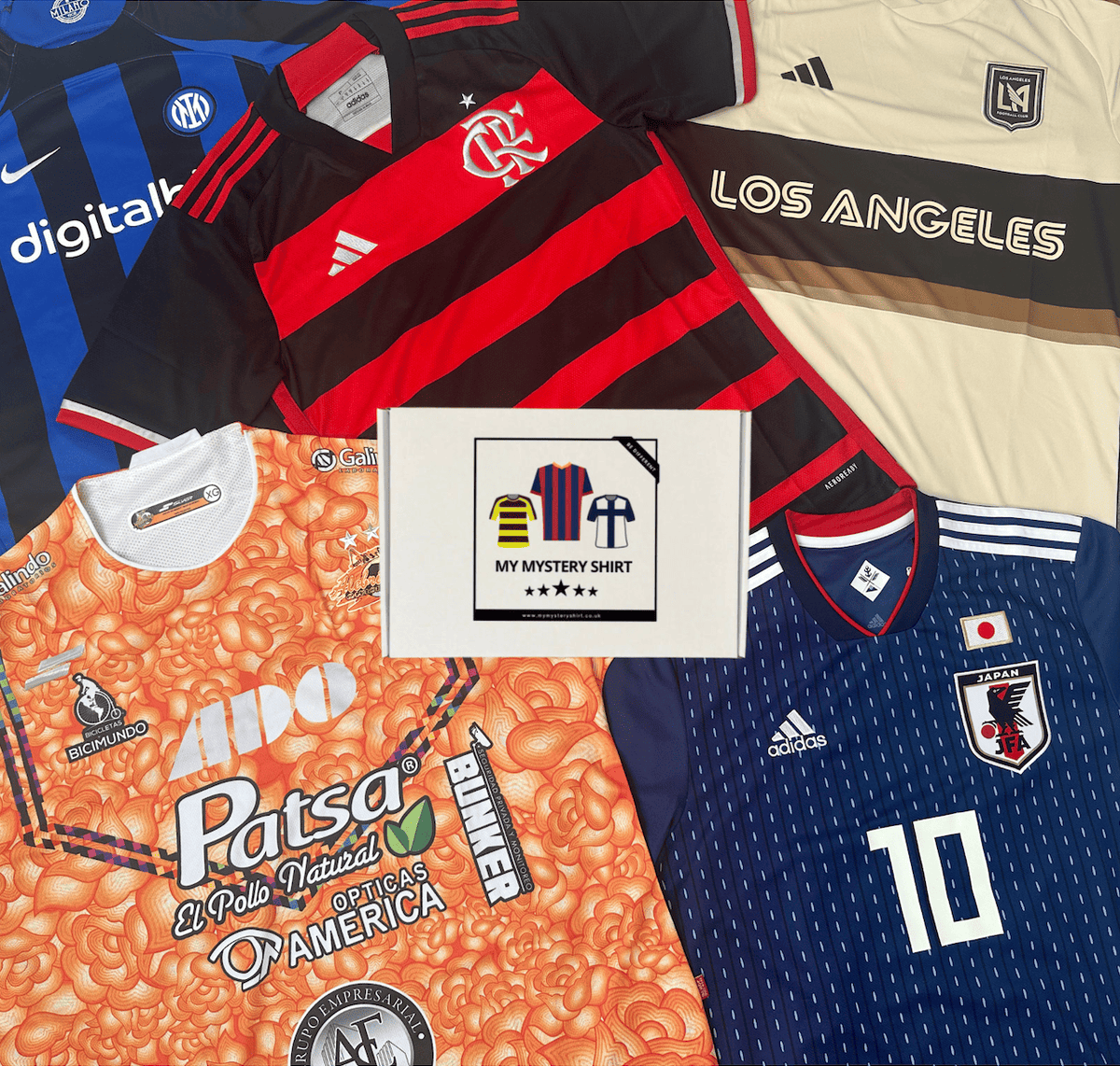 Women's mystery football shirt box with genuine football shirt