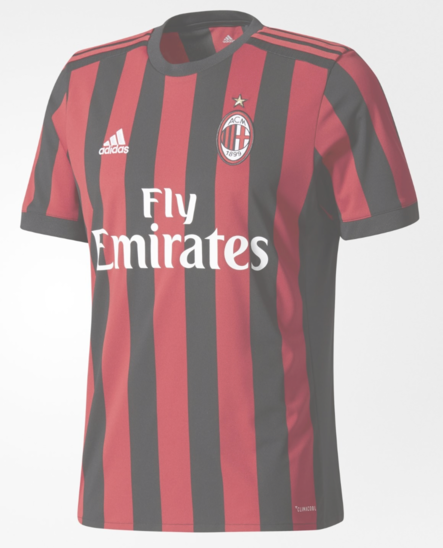 AC Milan 17/18 Kids Football Puma Home Shirt