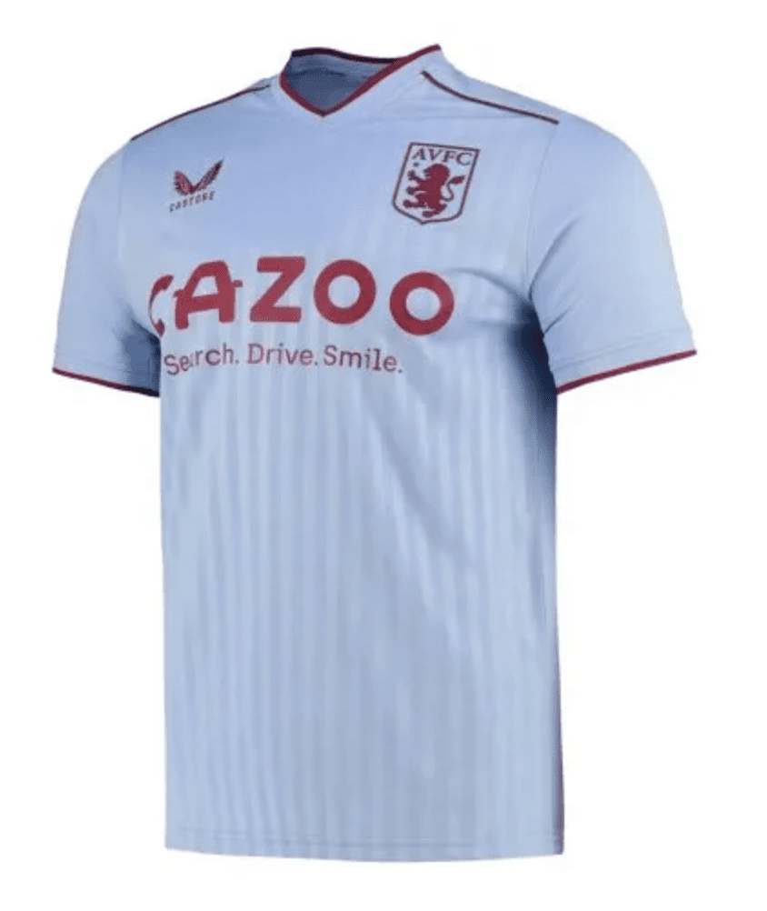 Aston Villa FC 22/23 Men's Football Away Shirt 