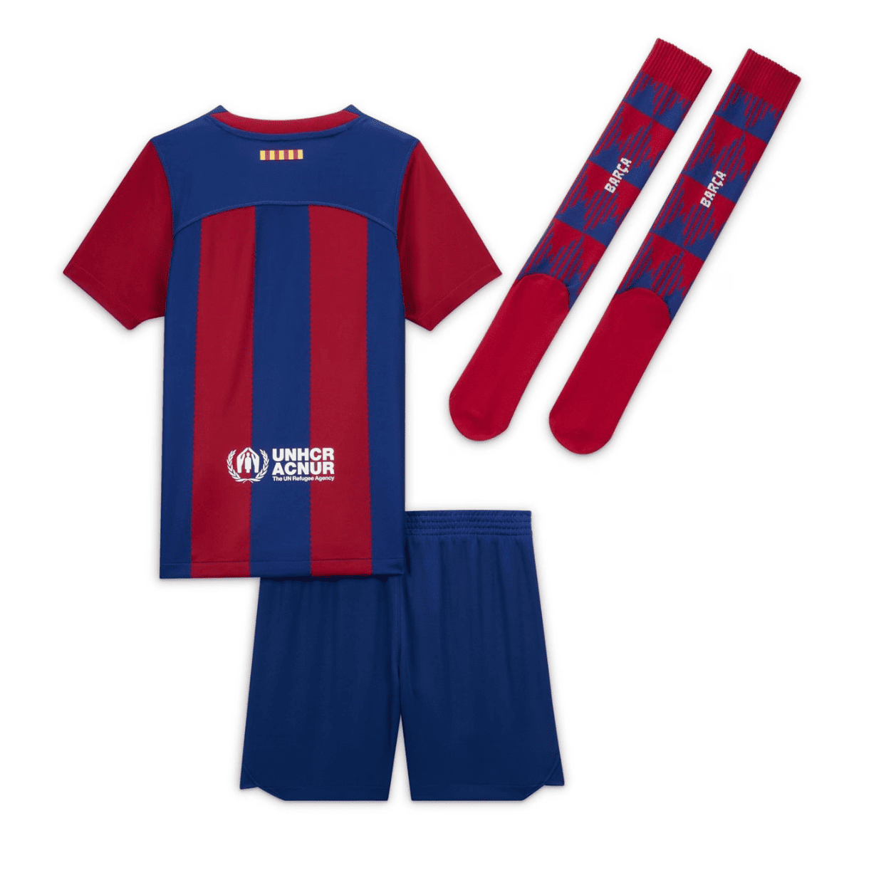 Barcelona 23/24 Kids Football Nike Home Kit
