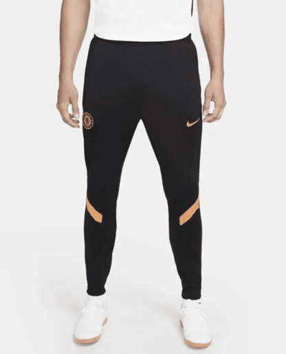 Chelsea FC 21/21 Men's Black Football Nike Dri-FIT Training Track Pants