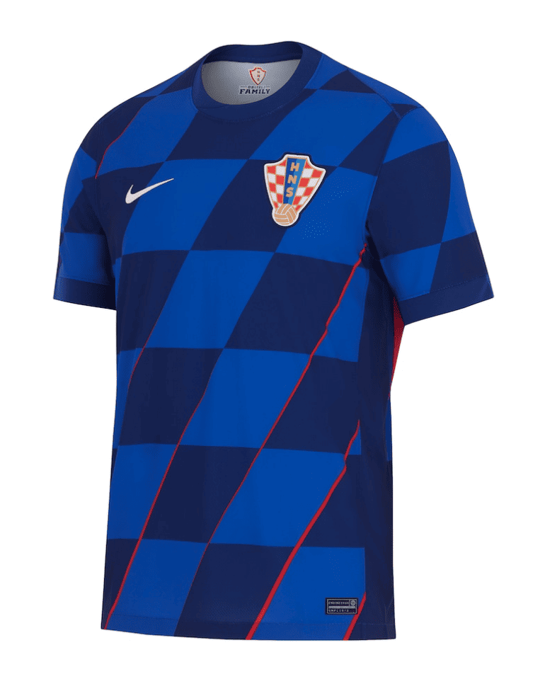 Croatia 2024 Men's Football Nike Away Shirt 