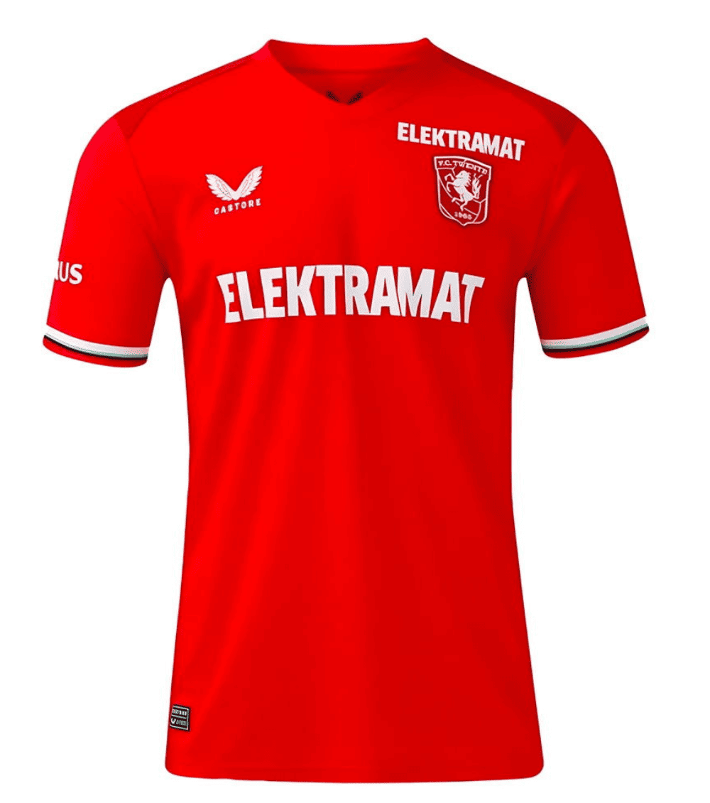 FC Twente Kids Castore Football Home Shirt
