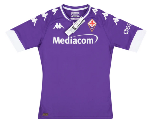 Fiorentina Player Issue 20/21 Men's Football Kappa Home Shirt 