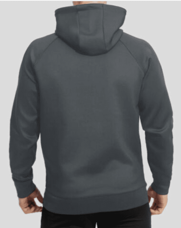 Glasgow Rangers FC Football Grey Scuba Travel Hoodie