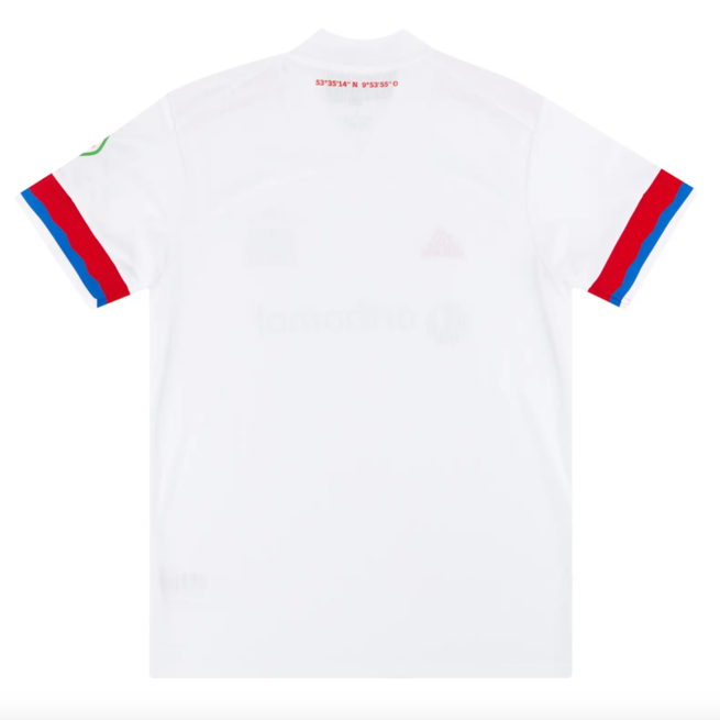 Hamburg FC 20/21 Men's Football Adidas Home Shirt 