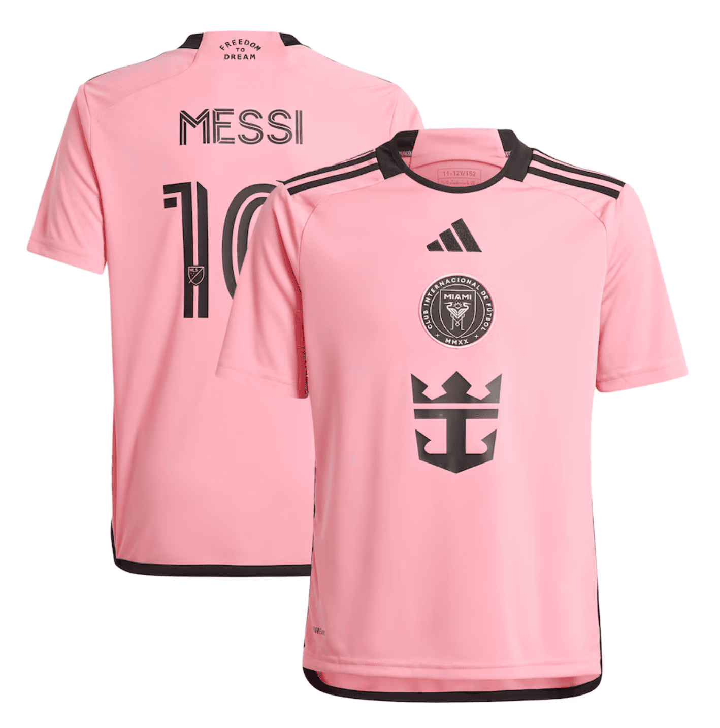 Inter Miami 24/25 Children Football Adidas Home Shirt | MESSI #10