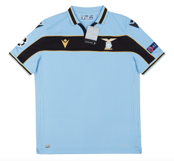 Lazio 20/21 Men's Football Macron Champions League Special Edition Home Shirt 1