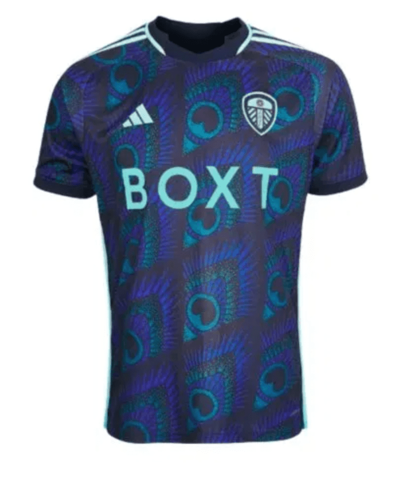 Leeds United FC 23/24 Men's Football Adidas Away Shirt