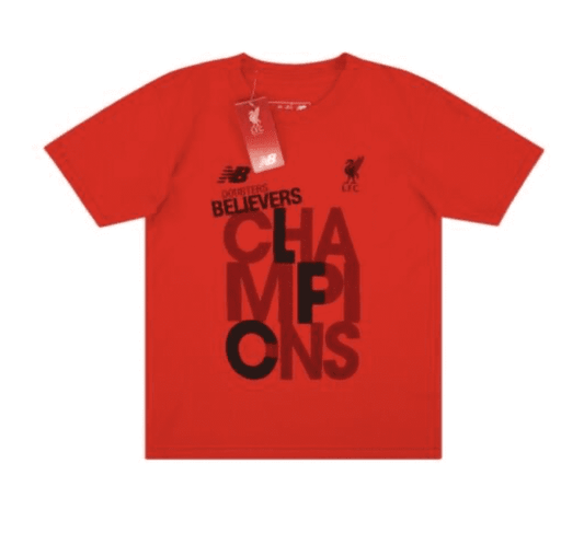Liverpool FC 19/20 Kids Football Premier League Champions Shirt