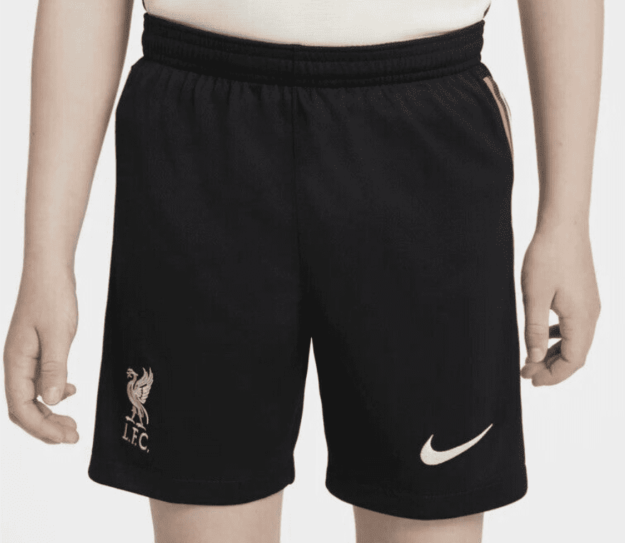 Liverpool FC Kids Nike Football Away Shorts