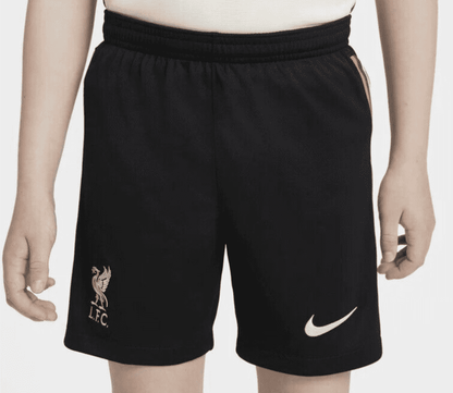 Liverpool FC Kids Nike Football Away Shorts