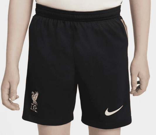 Liverpool FC Kids Nike Football Away Shorts