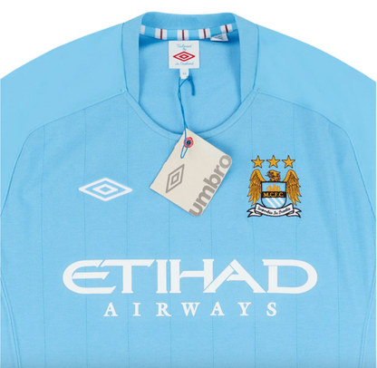 Manchester City FC 10/11 Men's Football Umbro Home Shirt 