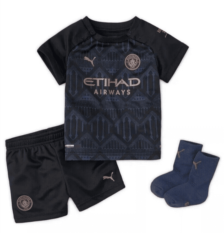 Manchester City FC 20/21 Baby Football Away Kit