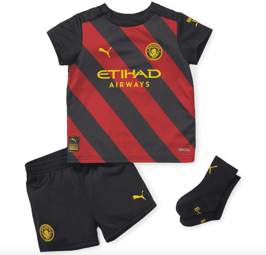 Manchester City FC 22/23 Baby Football Away Kit
