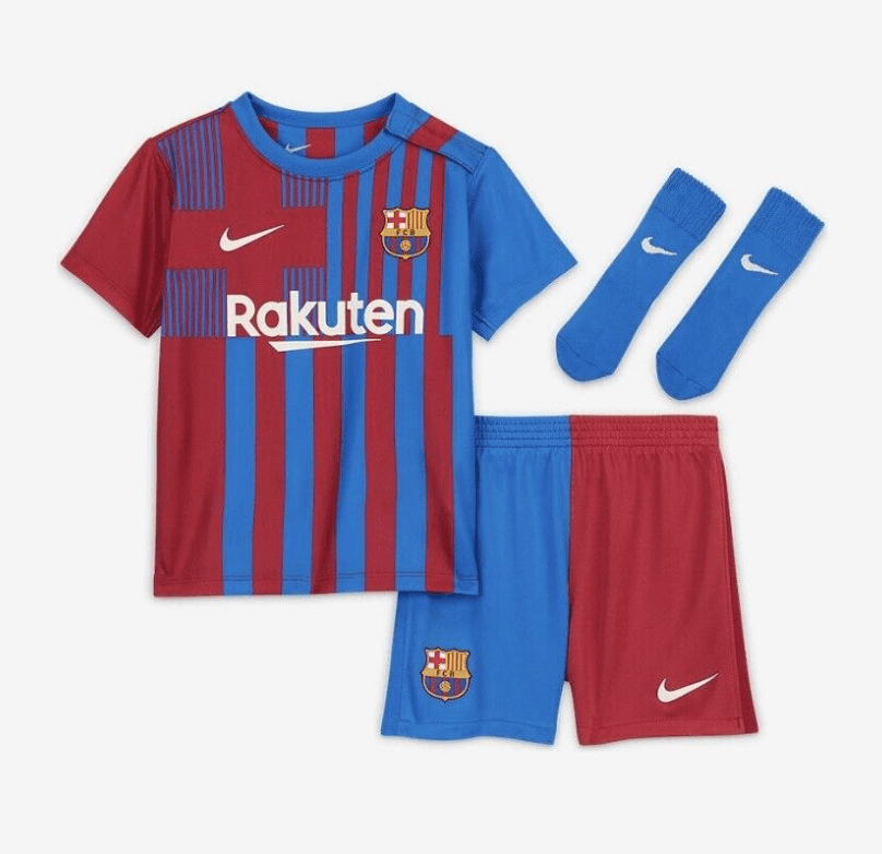Nike FC Barcelona 21/22 Baby Home Kit 