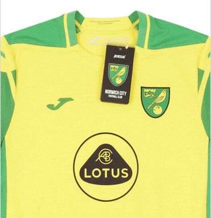 Norwich City FC 21/22 Junior Football Home Shirt