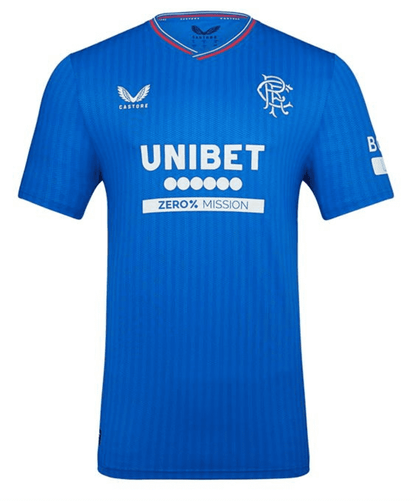 Rangers FC 23/24 Men's Football Castore Home Shirt 