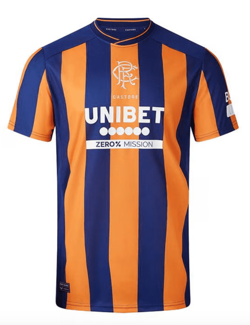 Rangers FC 23/24 Men's Football Castore Third Shirt