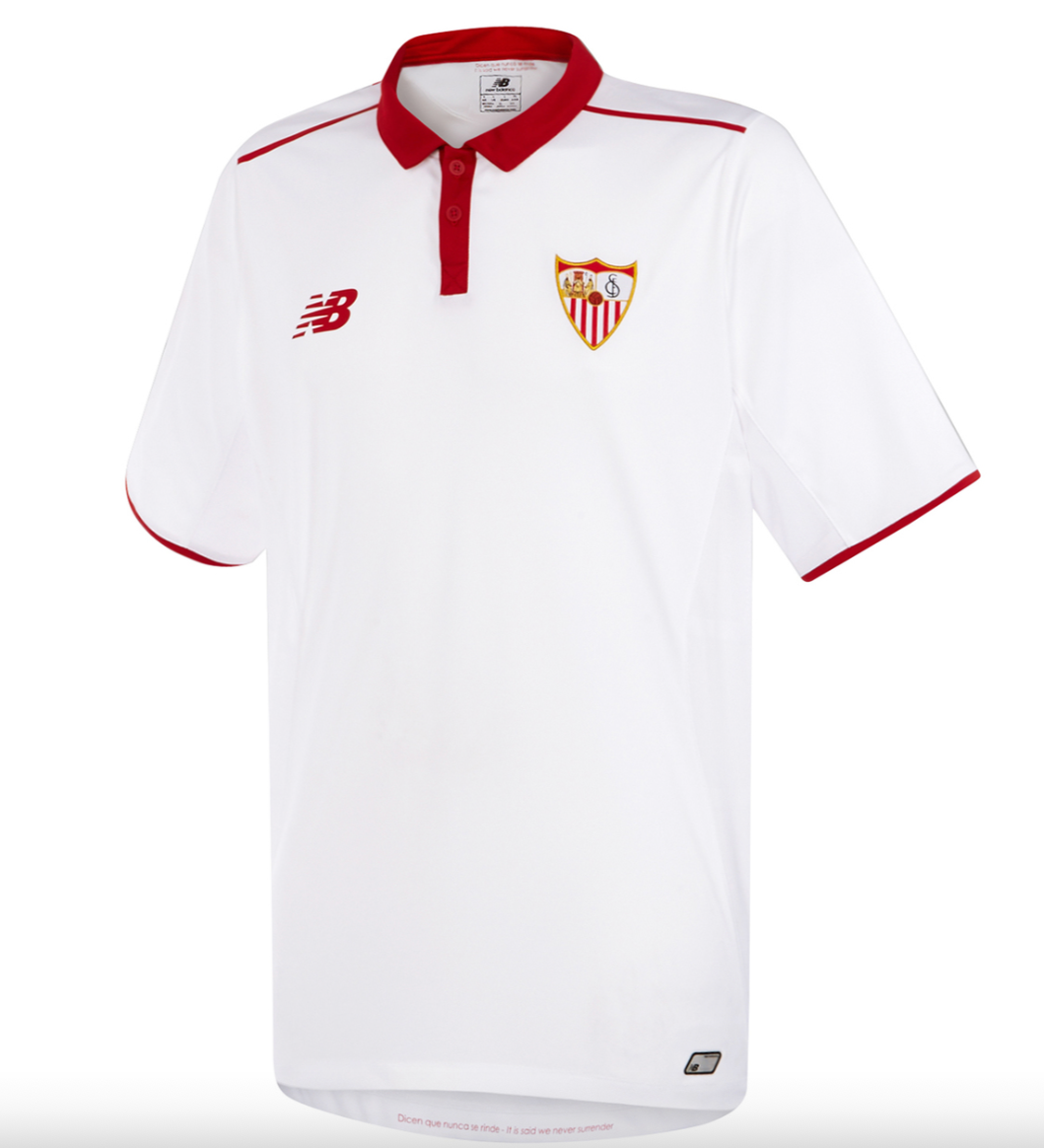 Sevilla 16/17 Men's Football New Balance Home Shirt