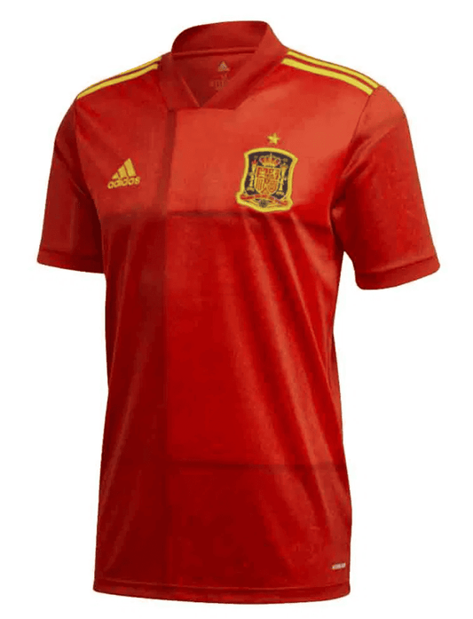 Spain 20/21 Kids Adidas Football Home Shirt 