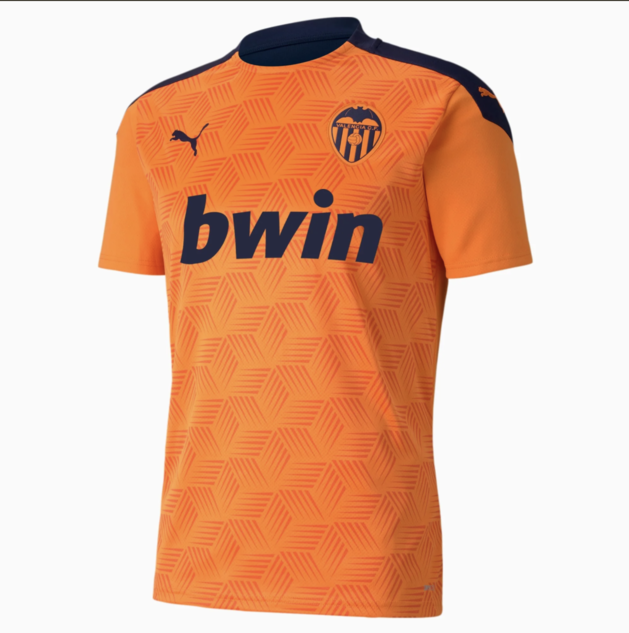 Valencia 20/21 Men's Football Puma Away Shirt